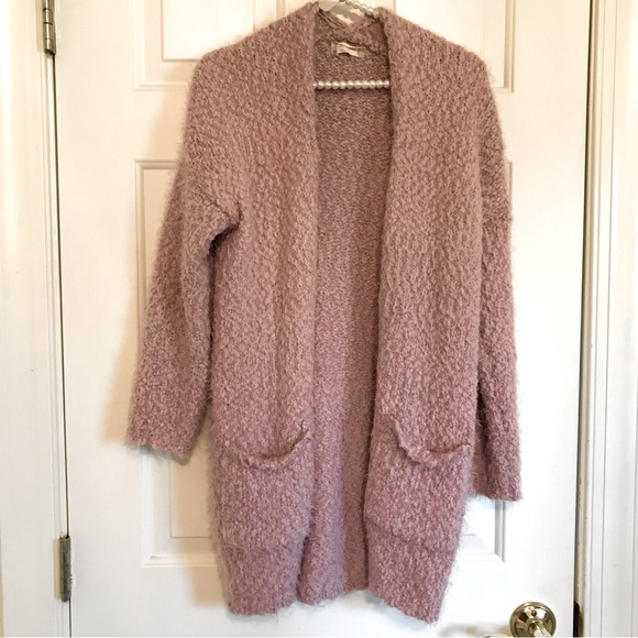 altar’d state pale mauve super soft open cardigan - Picture 1 of 1